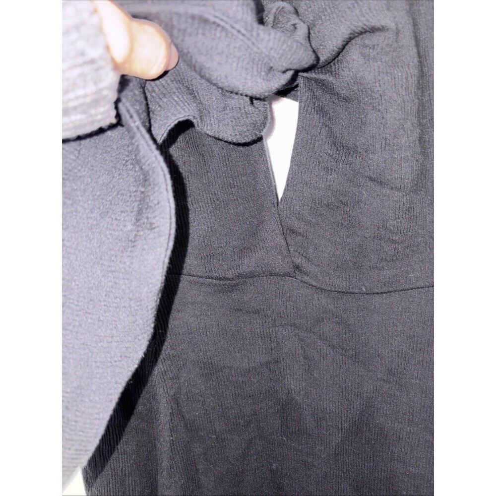 Ladies Sancia The Sylvie Dress in Ink Size Medium Coquette Girlie Romantic Goth - Picture 4 of 10